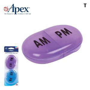 CP06 아펙스 AMPM 포켓약통 2개입 70079AMPM휴대용 여행용 케이스 미니상자 박스 요일 플라스틱 영양제분할