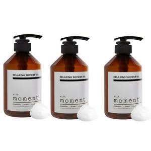 위드모먼트 오디너리에디션 릴렉싱 샤워젤 바디워시 500ml x 3개