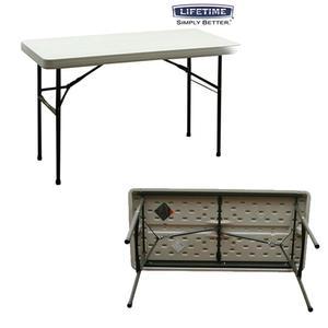 CP 1220mm X 600mm 740mm 다용도 테이블 A바자회 학교 강당 체육대회 운동회 캠핑용 레저용 교실 다과회 파