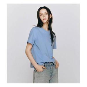 지오다노여성 여름 ? 저지 프리미엄 면 반팔 티셔츠 325524