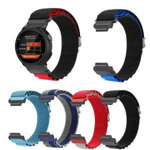 Garmin Forerunner 735XT 손목 밴드 용 나일론 루프 시계 220 230 235 620 630 팔찌 스트랩 Smartwatch