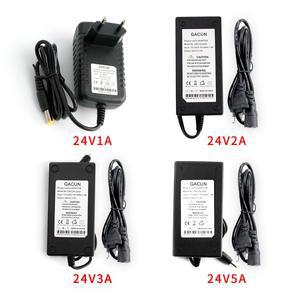 DC 소스 24V 전원 어댑터 범용 1A 2A 3A 5A 6A 8A 10A LED 드라이버 CCTV LED 스트립 카메라에 대 한 24 볼