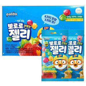팔도 뽀로로 과일맛 젤리 53gx48개입 캐릭터젤리 뽀로로젤리 어린이젤리 맛있는젤리