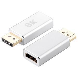 액티브 스탠다드 DP1.4 to HDMI 호환 2.1 어댑터 Dp to HDMI 호환 케이블 컨버터 지지대 8K  60Hz