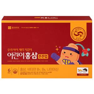 종근당건강 어린이홍삼 튼튼업 30포 종근당홍삼 6년근