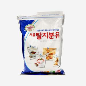 영양가득 서울 탈지분유 1kg제과제빵 식빵 쿠키 마들렌 아이스크림 식자재 식료품 가공식품 분말 가루