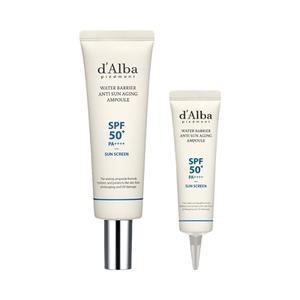 달바 선크림 워터 베리어 선 앰플 50ml + 7ml