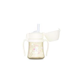 매장정품 GROSMIMI 노티드 PPSU 크림버니 빨대컵 200ml (밀크) 345237