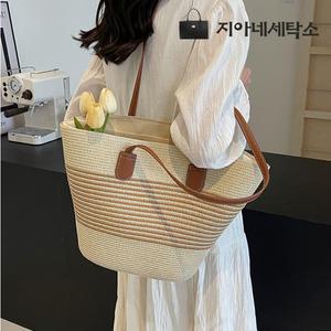 [지아네세탁소] 편안한라탄백 라탄소재 여름가방 숄더백 꾸안꾸룩 여성가방 데일리백