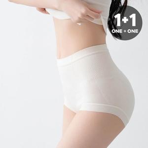 [메르시마리에][메르시마리에 INNER] 1+1 몸매가 살아나는 똥배 커버 팬티 87598