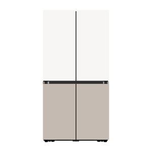 삼성전자 비스포크 RF85DB91F1H6 새틴화이트+새틴베이지 (T)