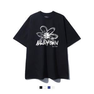 AL FLOWER 오버핏 반팔 (SOS2-4AL023)