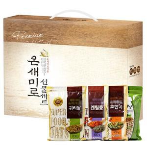 온새미로 혼합 잡곡 선물세트 4종 귀리 병아리콩 렌틸콩外