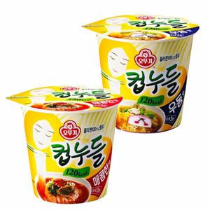 [오뚜기] 컵누들 6입X2개(매콤한맛우동맛 선택)