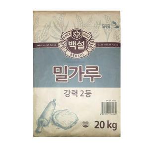 CJ백설 강력2등 밀가루20Kg