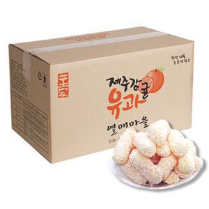 제주 감귤 유과 3.75kg (일괄포장) 설 명절 한과 설날 선물세트