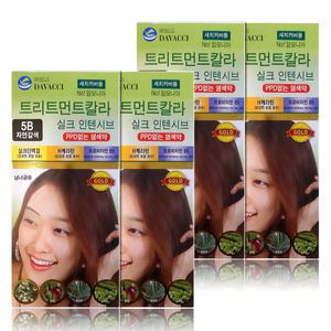 다바찌 트리트먼트칼라 염색약 5B 자연갈색 x 4개