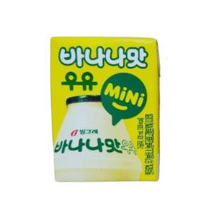 빙그레 바나나맛 우유 미니 120ml 24개