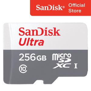 샌디스크 마이크로 SD카드 울트라 라이트 256GB 닌텐도 핸드폰 카메라 메모리