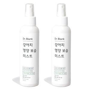 닥터블랭크 강아지 저자극 영양보습 미스트 플럼레인향, 150ml, 2개 세트,  1개