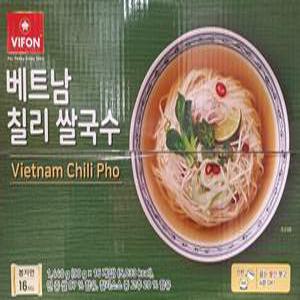 비폰 베트남 칠리쌀국수 90g x 16입/코스트코