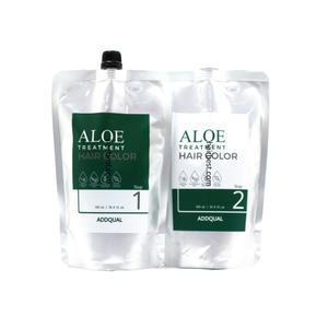 애드컬 알로에 트리트먼트 헤어 컬러 크림 1제 500ml+2제 500ml