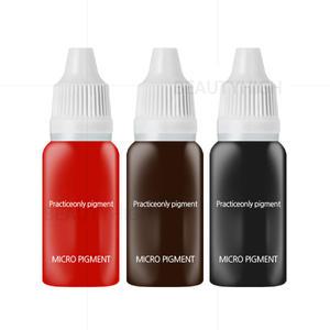 (머신수지겸용)뷰티하이 반영구 연습색소 15ml 고무판전용