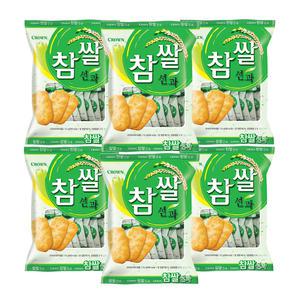 크라운 참쌀선과, 115g, 6개