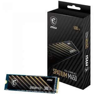 MSI SPATIUM M450 M.2 NVMe (500GB) 컴퓨터 SSD 저장장치