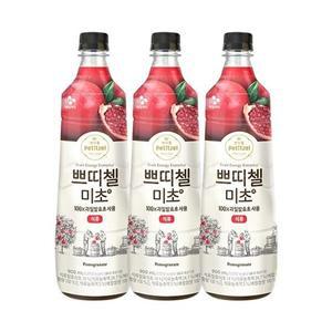 [신세계라이브쇼핑]쁘띠첼 미초 석류 900ML X 3개