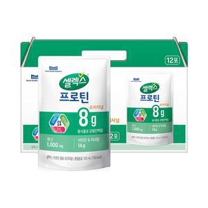 [매일헬스뉴트리션]  마시는프로틴 오리지널 파우치 125ml 12팩/선물포장