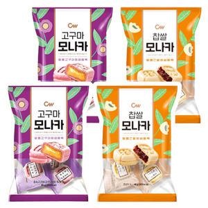 청우 고구마, 찹쌀 모나카 2가지맛 각 2개씩 65g x 4봉