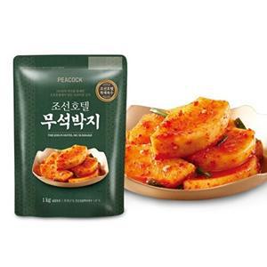 [피코크][피코크] 조선호텔 무석박지 2kg (1kgx2팩)
