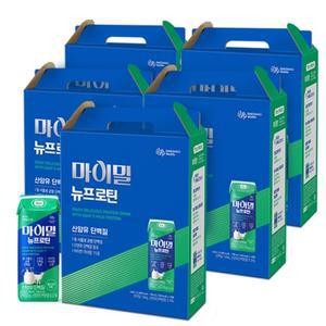 [대상웰라이프] 마이밀 마시는 뉴프로틴 산양유 단백질음료 (190mlx16팩) 5박스