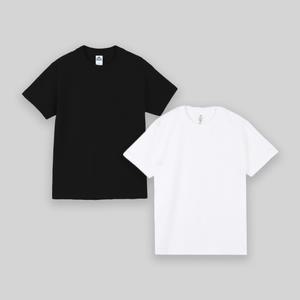 [원플원] 트리플에이 무지티 반팔 가성비 티셔츠 남자 오버핏 레이어드 AAA