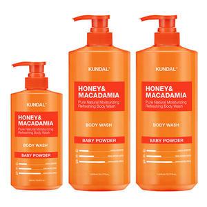 쿤달 네이처 바디워시, 베이비파우더, 1058ml, 2개 + 500ml, 1개