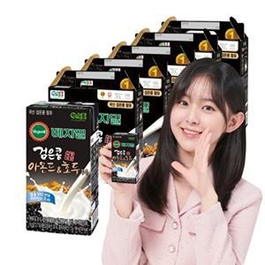 [베지밀][베지밀]검은콩아몬드호두 두유80팩