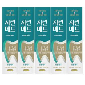 부광약품 시린메드 검케어 치약  125g X5개