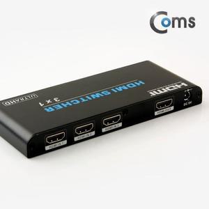 [XBFKHI6L]Coms HDMI 2 0 선택기 셀렉터 3to1 4k 60Hz 4K