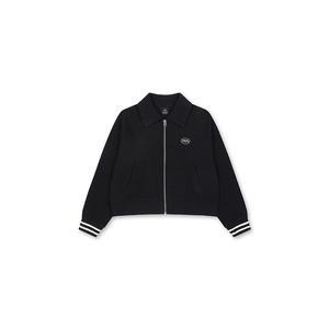 [더 영스터](광주신세계)영스터 트윌 크롭 집업 가디건_PKE1TC2720BK