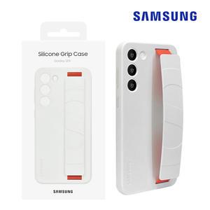 삼성 정품 갤럭시 S23플러스 케이스 실리콘 스트랩 그립 커버 케이스 EF-GS916
