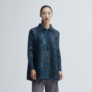 스몰 페이즐리 스프레드 카라 자켓_PPJKF024006