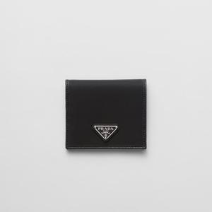 24FW 프라다 남성 리나일론 반지갑 블랙 2MO004 2DMH F0002