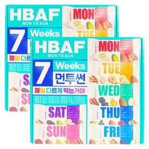 HBAF 먼투썬 7주 20g x 49개 x 2박스