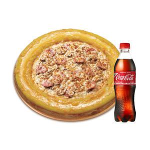 [파파존스] 골드링 햄 머쉬룸 식스 치즈(L)+코카-콜라