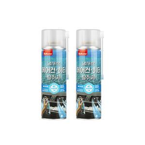 불스원 냄새싹 에어컨히터 탈취제 쿨아쿠향, 2개