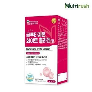 뉴트리러쉬 글루타치온 화이트 콜라겐정 600mg x 60정 (2개월분) 히알루론산 밀크세라마이드