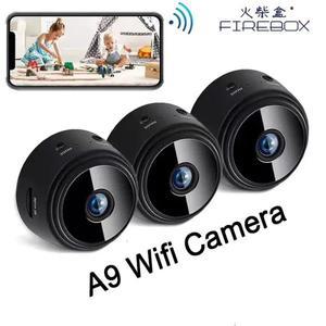 태양광 cctv 무선 보안 보호 원격 모니터 캠코더, 비디오 감시, 스마트 홈 미니 DV 캠, HD 카메라, A9 미니