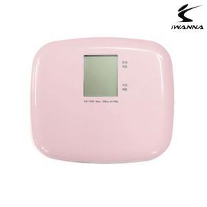 전자 핑크 미니 체중계 아이워너 KS1000 (WFGJ8D8)