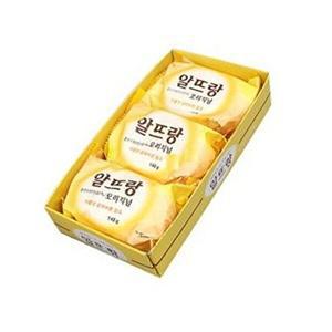 [셀러허브 1][HY6J4KLN_51CM]알뜨랑 비누 옐로우140g 3개입 화장비누